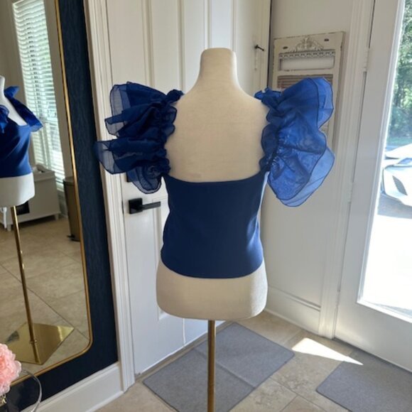 Ruffle Sleeve Blouse - Picture 3 of 3